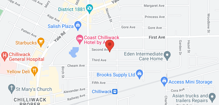 map of 46074 SECOND AVENUE